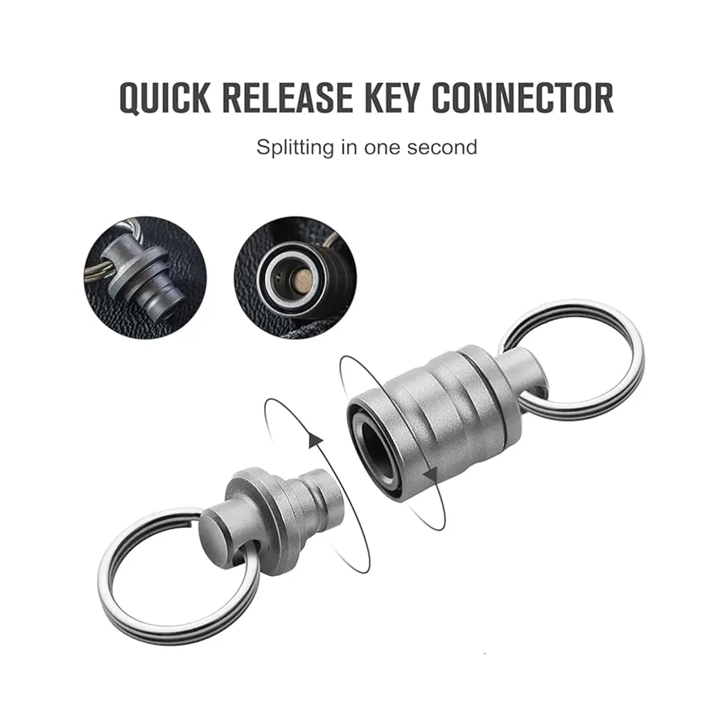 OKNIFE Otacle R1 Magnetic Quick-Release Keychain, Metal Carabiner, Locks, Summervibes Key Holder Key Rings For Car Keys,summerfinds