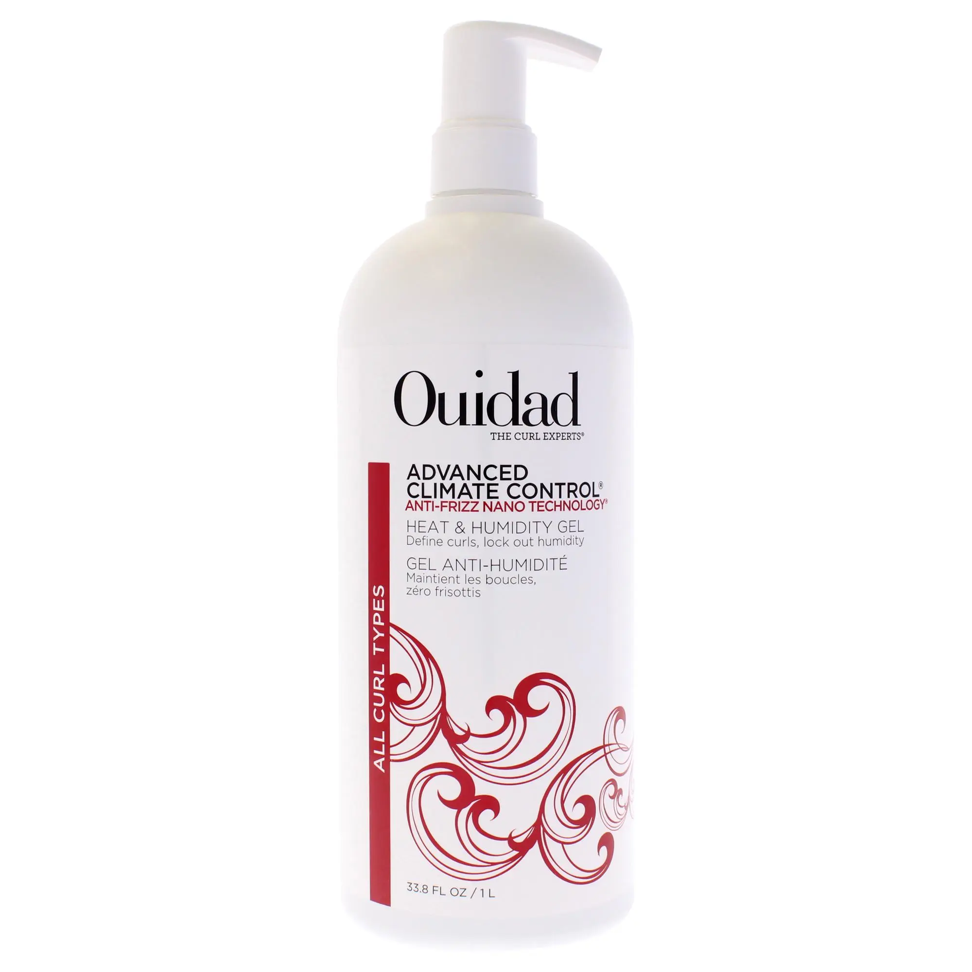 Ouidad Unisex Advanced Heat-Humidity Control Gel - Anti-Frizz, 33.8 fl oz Beauty & Personal Care Product