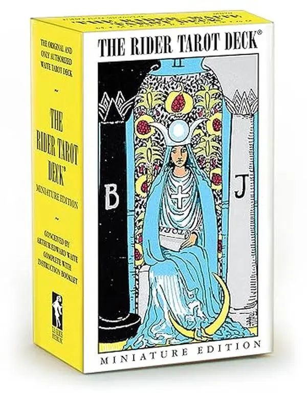 Rider-Waite Mini Tarot Deck — Pocket Size 78 Cards Miniature Edition