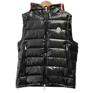 Pre-owned MONCLER Nylon Small Leather Goods LANOUX GILET Down Vest