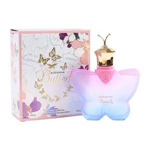 Adrianna Butterfly Pour Femme Eau de Parfum Natural Spray Perfume for Women 100ml/3.4fl.oz. - Women's Fragrance Adrianna Butterfly Pour Femme Eau de Parfum Natural Spray Perfume for Women 100ml/3.4fl.oz. - Women's Fragrance