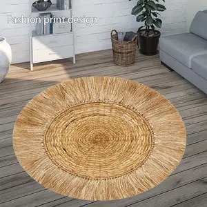 1 creative abstract floor mat, suitable for bedroom bedside decoration, living room home decoration, balcony decoration, hotel decoration, New Year holiday decoration, Valentine's Day decoration, Easter decoration, St. Patrick's Day decoration