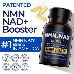 NAD+ Supplement for Anti-Aging and Cell Regeneration, NAD+NMN, 300 mg Niagen, 30 Servings | Supports Cellular Energy, Skin Care, Brain, and Muscles | Niacinamide Ribose (NR) 1 Capsule Daily | 1 Bottle + 1 Trial Pack support cellular energy extra s