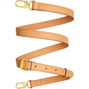 Vachetta Leather purse strap  Adjustable Replacement Strap for  Bag Handbag Purse