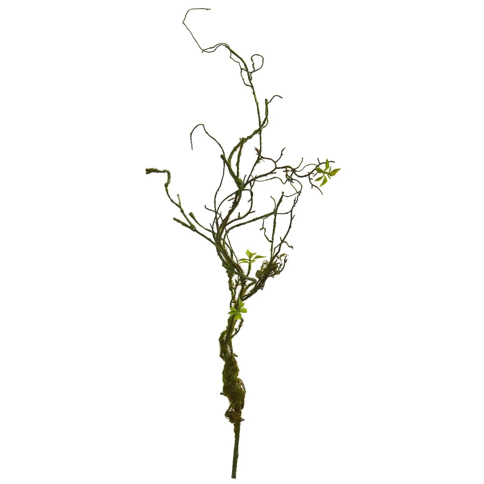 6-Piece 24 in Artificial Moss Twig Vine Plants Set, Botanical Aesthetic Plant Decor Home Accent for Home Supplies