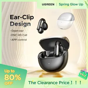 UGREEN S5 Open-Ear Headphone, Support Call Noise Reduction, 24 Hours Battery Life, IPX 5 Waterproof Design- TikTokShopSpringGlowUp,Greenish