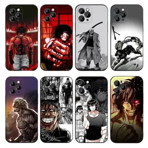 K-Kengan A-Ashura Phone Cases For iPhone 17 16 15 14 13 12 11 Promax Pro Air Plus Black Soft Cover Unique Artistic Gift For Christmas Halloween Birthday