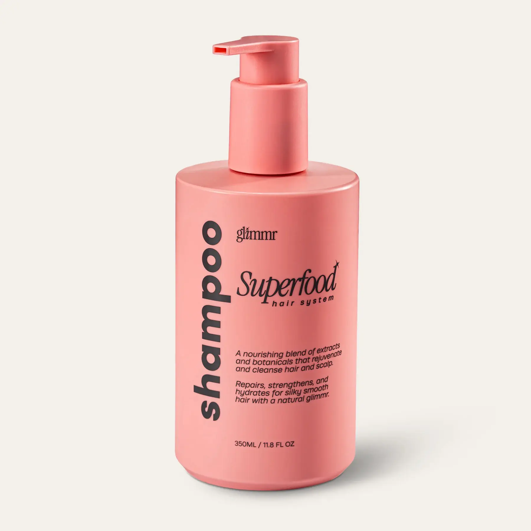 Superfood Hair Growth & Bonding Shampoo – Thicker, Shinier Hair – Biotin, Castor Oil, Fo-Ti, Protein, Natural
