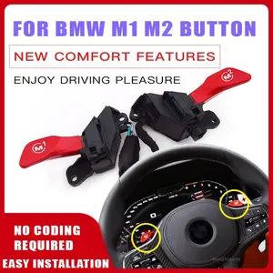 M1 M2 Button Set for BMW G Chassis Steering Wheel Driving Mode Control Module G20 G22 G26 G42 G05 G06 G30 G08