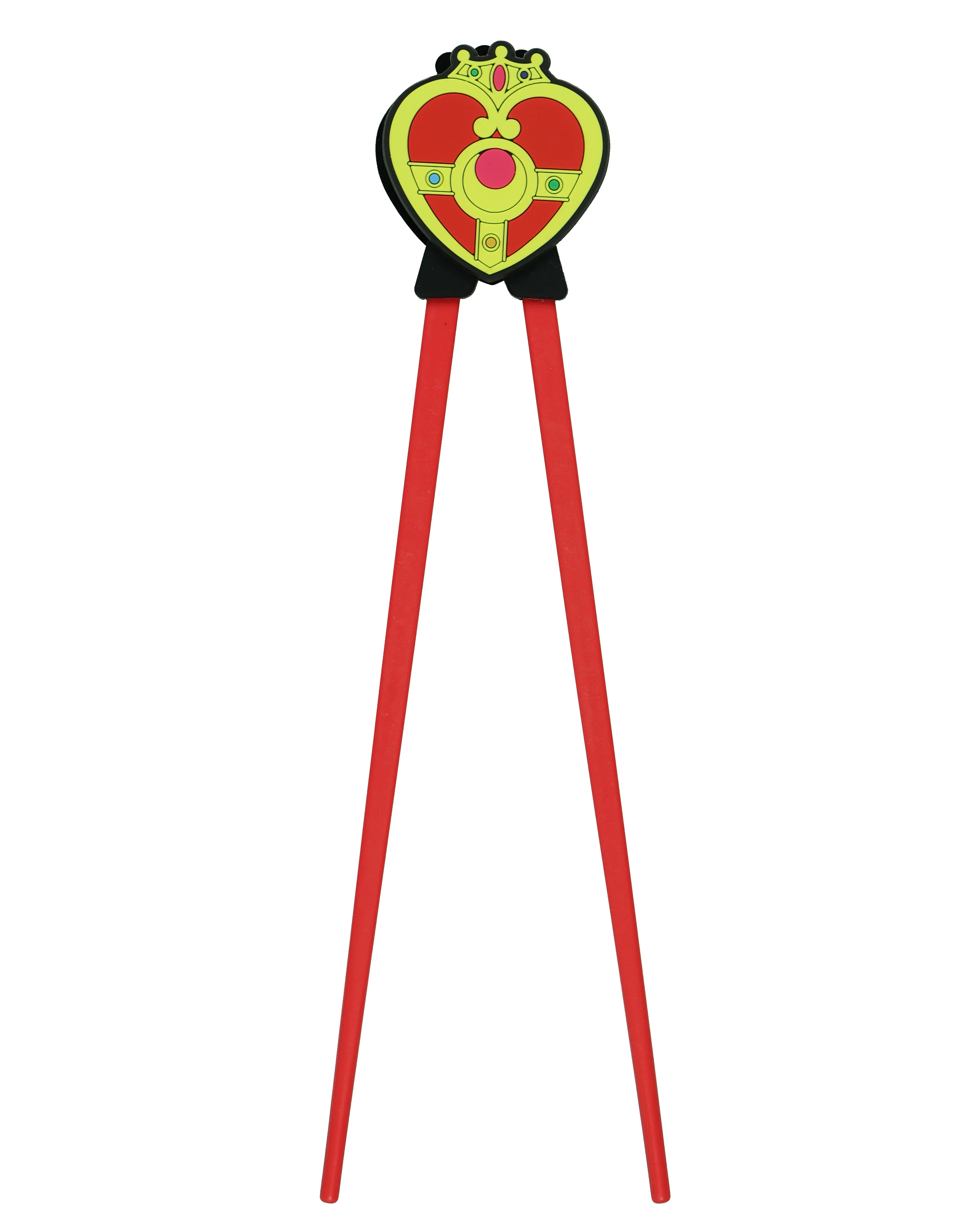 Sailor Moon Chopsticks Cosmic Heart Plastic Trainer Anime Utensils Kitchen Accessory