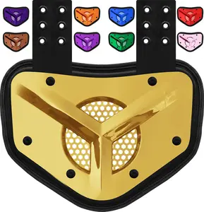 Football Backplate for Youth & Adult – High-Impact Hard Shells Lower Back Plates for Football Players – Protective Shoulder Pad Back Plate
