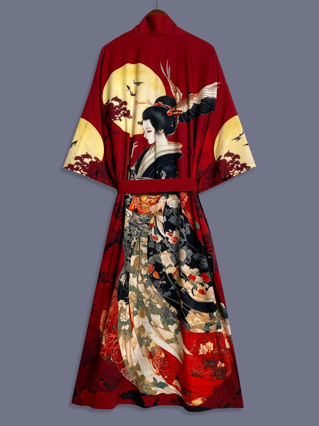 [s’yte]40/2 Cotton Jersey Kimono Layered a14400de14c2428a8cf41e6a525a33