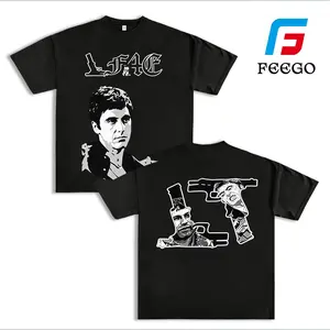 SCARFACE TSHIRT 2 SIDE,, Gift for him, Gift for your boyfriend god gift Casual Streetwear