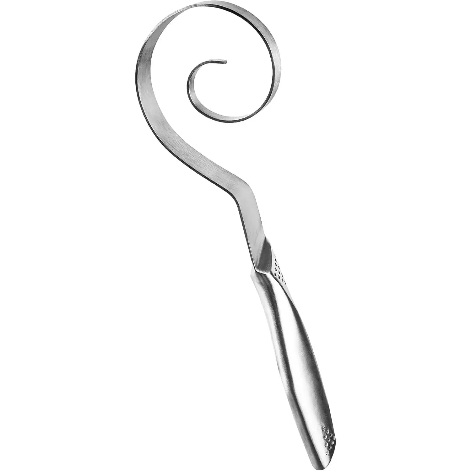 Seamless Danish Dough Whisk: 10" Stainless Steel Dutch Bread Dough Whisk for Sourdough - Hand Mixing Tool for Pizza, Pastry, Cake Batter, Dishwasher Safe Professional Baking Starter