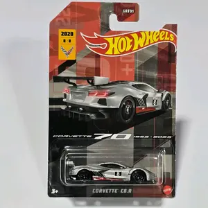 Hot Wheels 2023 HW Corvette 70th Series 8/8 Silver Corvette C8.R