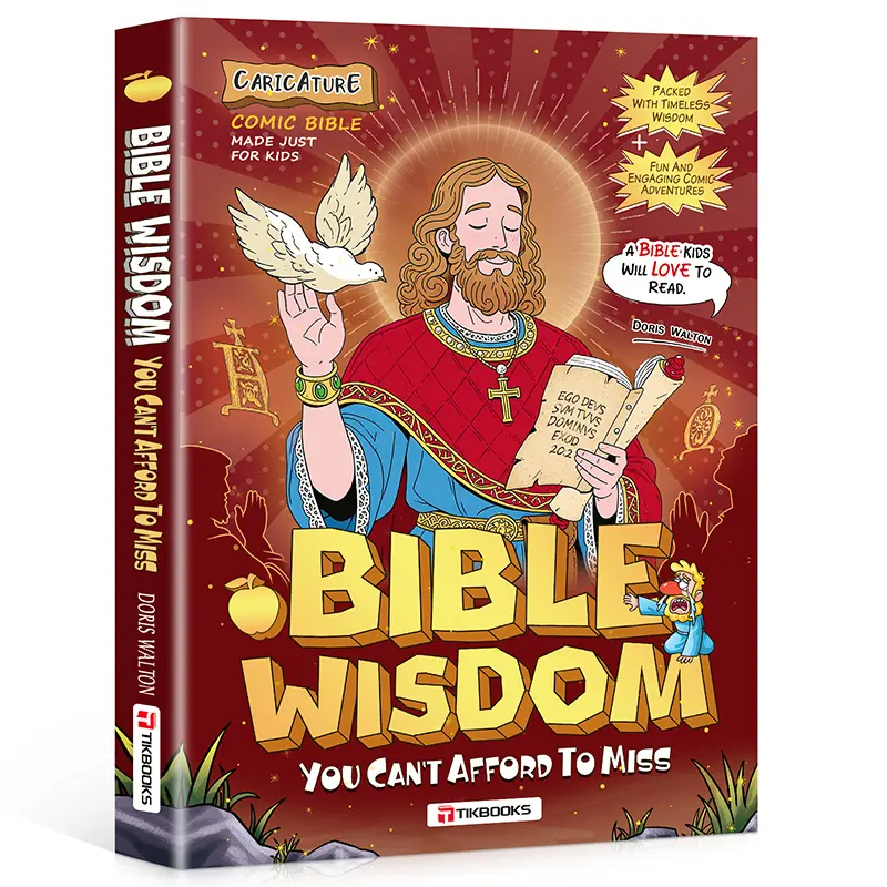 D-【TIKBOOKS】Bible Stories in Comics: Timeless Wisdom for Young Hearts and Minds