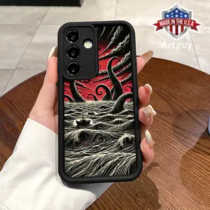 Case for Samsung S24 ultra plus S25 S23 S22 Ultra Plus Deep sea fear Advanced fashion gift Drop Protection Shockproof Soft Silicone smartphone Cover