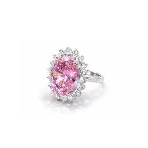 Princess Pink Ring Sterling Silver 925