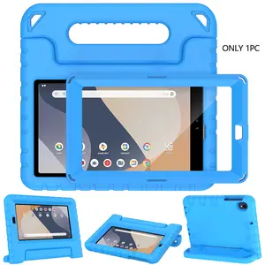 Tablet Case for Onn 8 Inch 2024 Case with Built in Screen Protector Durable Shockproof Protection Lightweight Handle Cover