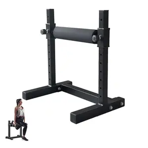 Upgraded Single Leg Squat Stand With Adjustable Function, Single Leg Squat Roller, Bulgarian Split Squat Stand For Leg Strength Training