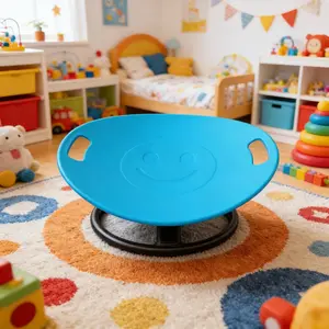 Swivel chair, sensory chair with 360-degree rotating ergonomic design, trains physical coordination, no assembly required, non-slip design children's sensory swivel chair, Easter gift