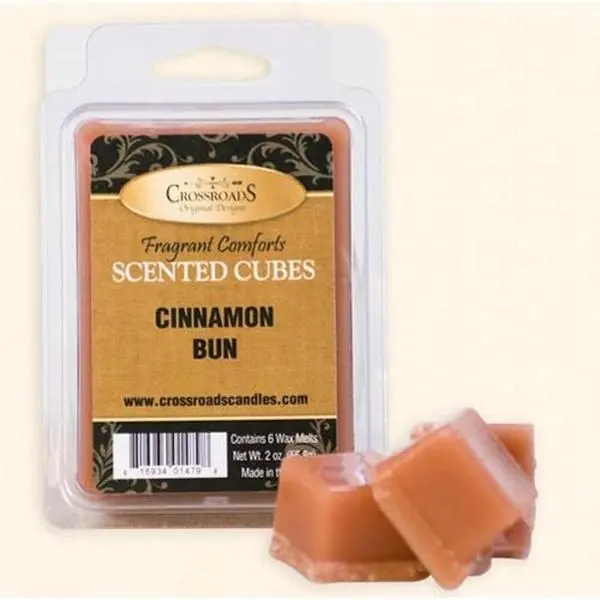 Crossroads Scented Cubes 2 Oz. Set of 4 - Cinnamon Bun