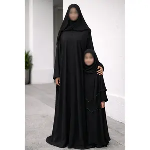Nisa Abaya - Everyday Prayer - Black (Mommy & Me)