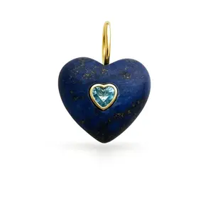 Gem Heart Charm