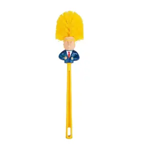 Toilet Brush, Original Trump Toilet Brush Cleaner, Funny Toilet Scubber,Make Toilet Great Again, Commander in Crap Cleaning Scrubber