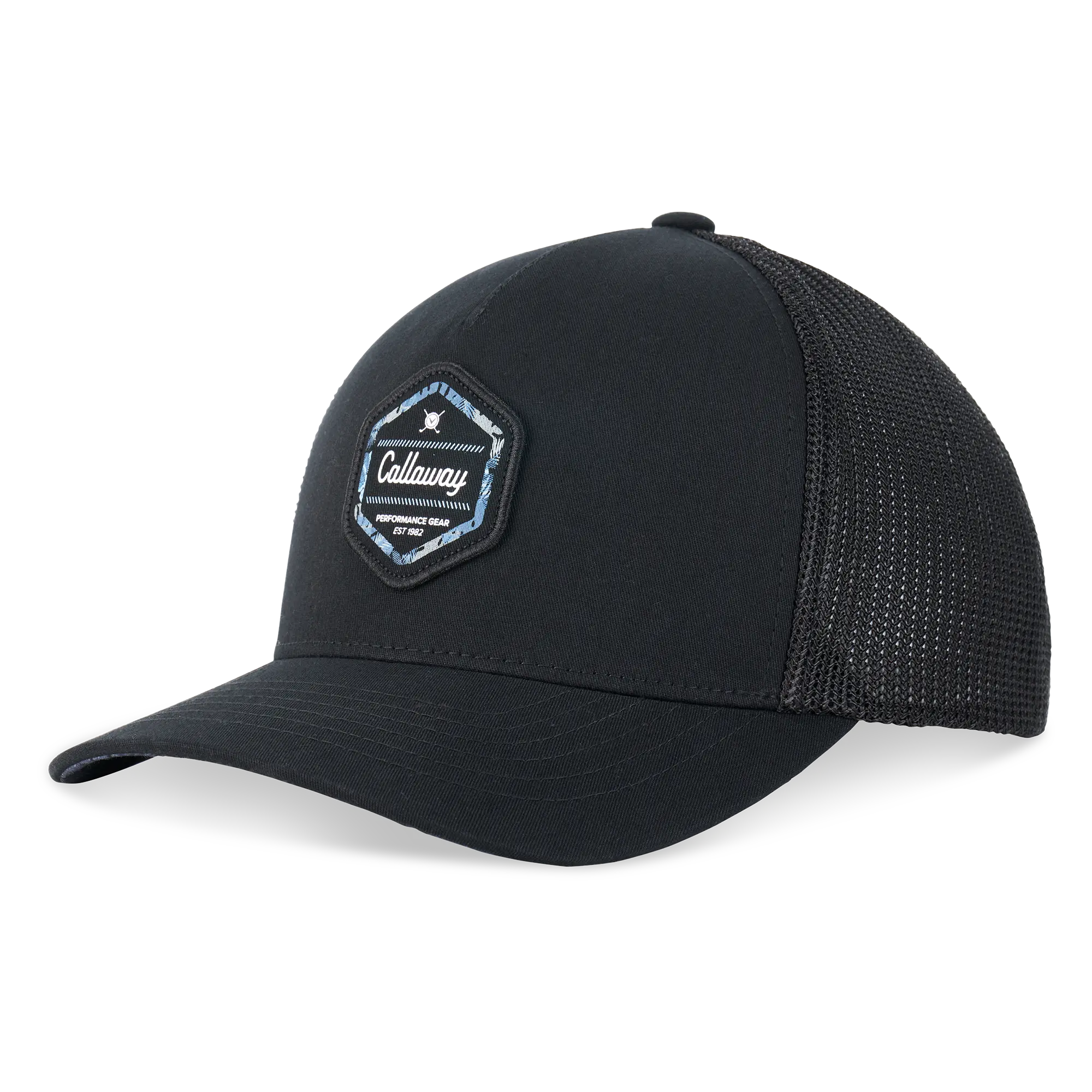Callaway Golf Men's Carlsbad Trucker Hat in Black | Size: Adjustable