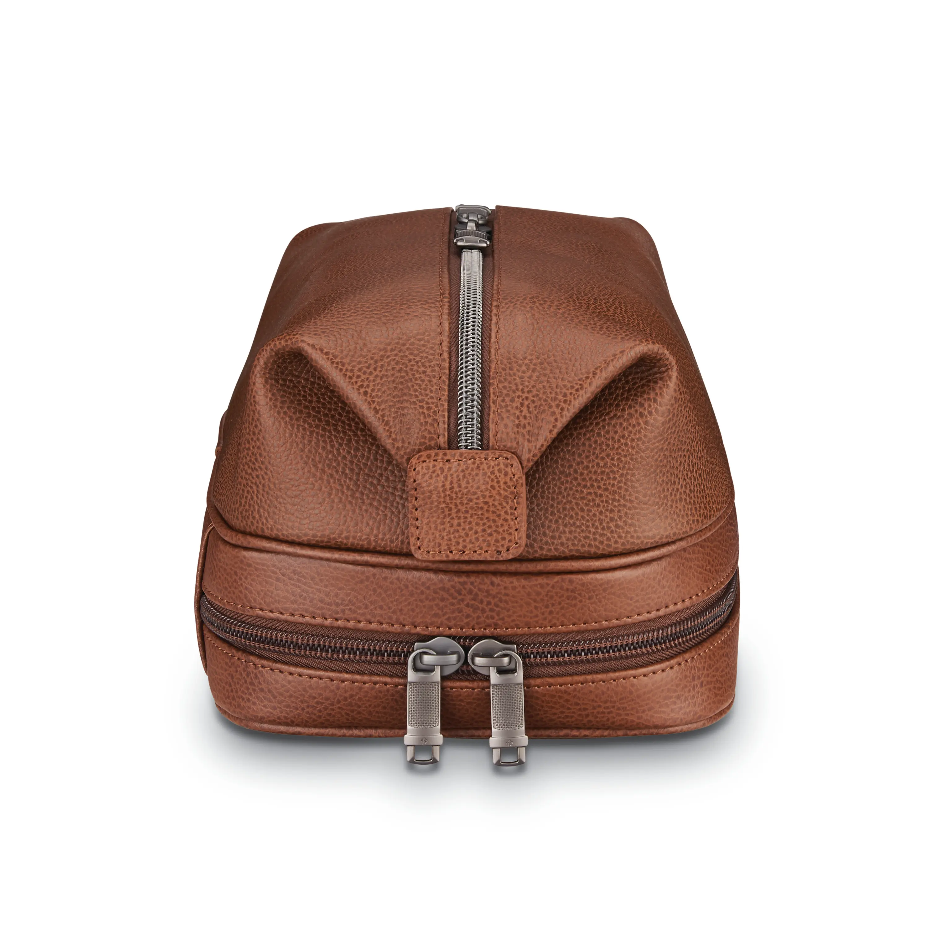 Samsonite Classic Leather Softside Zip Bottom Travel Kit - Bags