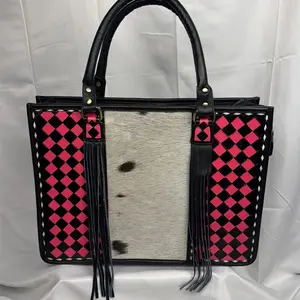 Tooled Cowhide Western Tote plus three more styles.