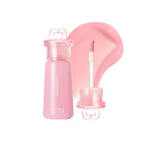 2aN Heart Wearing Liquid Cheek (0.15oz) – Dewy Liquid Blush with Soft Glow & Clear Layering | Hydrating Essence + Glossy Oil Blend | Buildable, Finger-Blend Texture