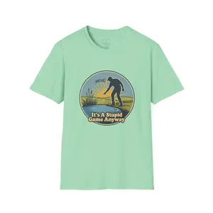 The Drop – Penalty Stroke Golf T-Shirt | It’s A Stupid Game Anyway