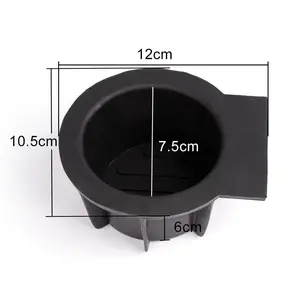 Fit For 2004-2008 F-150 Expedition Navigator Rear Seat Center Console Cup Holder Upgraded Version car seat gap filler organizer