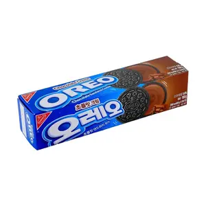 Oreo Korea Cream Sandwich Cookies - Chocolate Flavor 100g | Korean Snack, Afternoon Tea Treat, Original Chocolate Biscuit