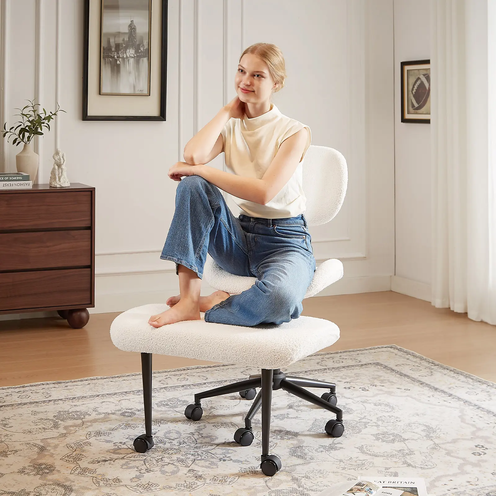 Off-White (Teddy Fabric)