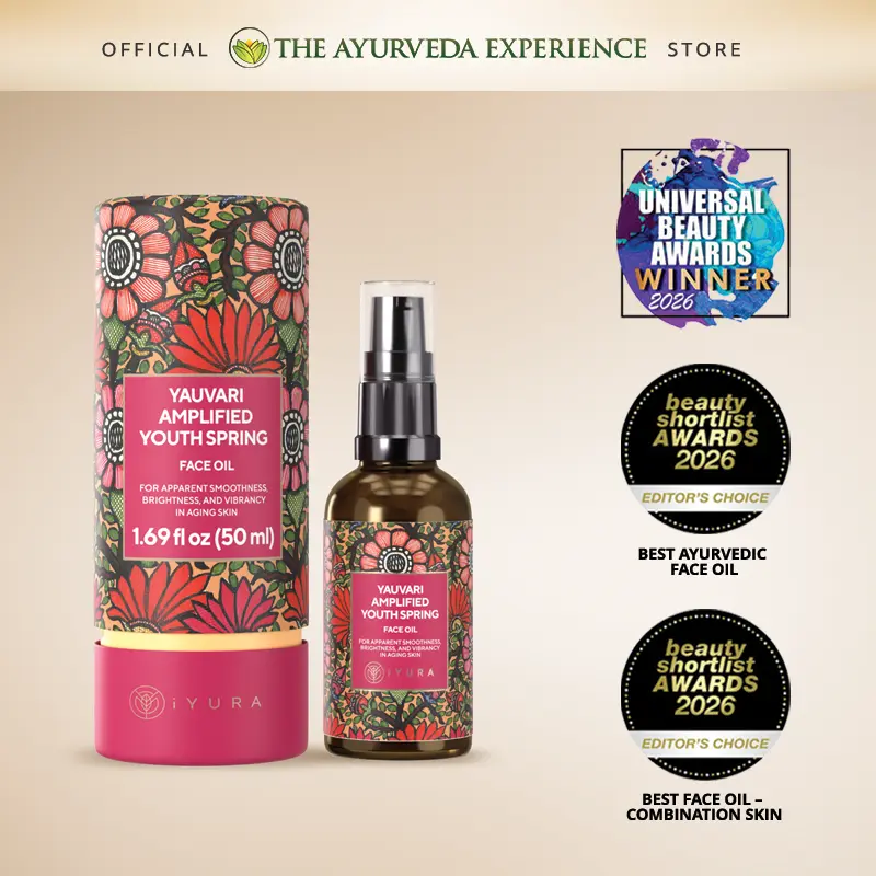 TAE Yauvari Amplified Youth Spring - Best Face Moisturizer for Dry Skin, Aging or Mature Skin - Replaces Your Anti Aging Moisturizer - Natural Skincare with Natural Vitamin E, Vitamin A, Vitamin B