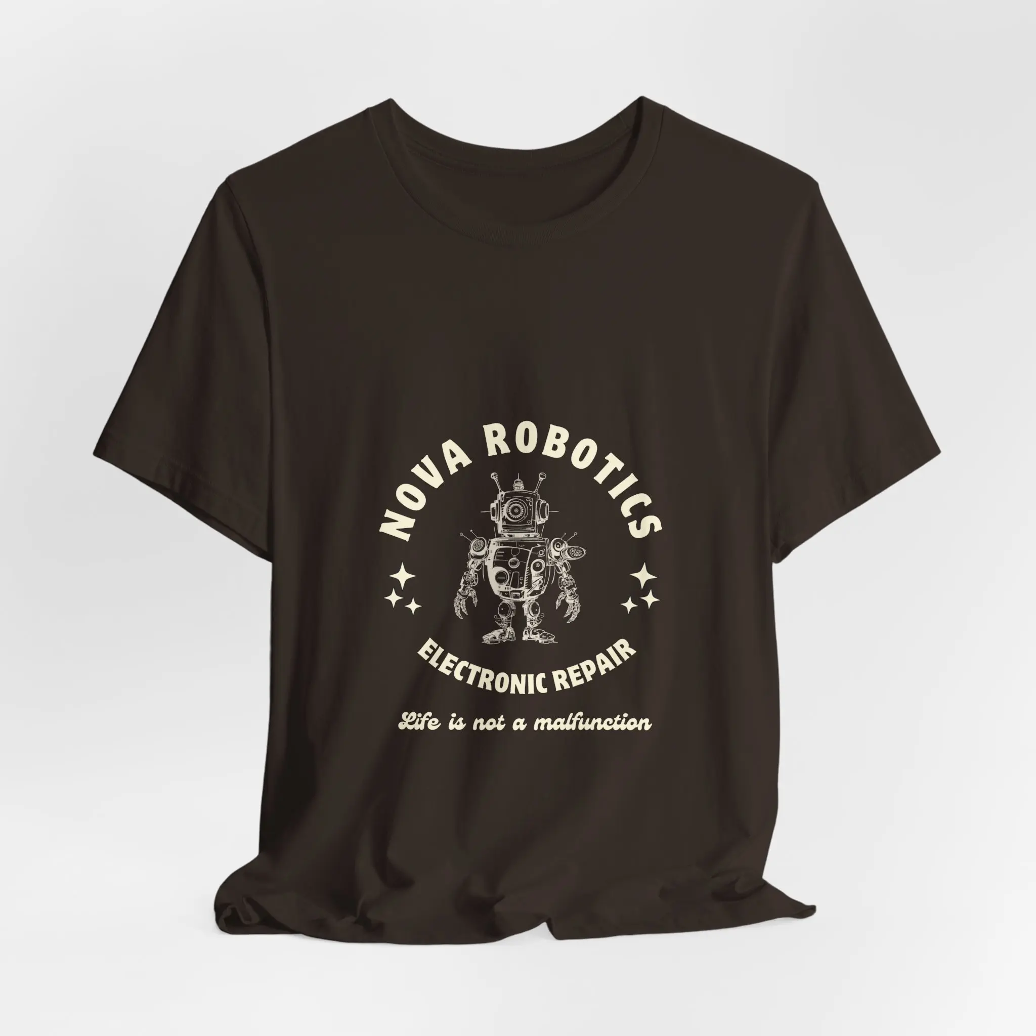 Tech Enthusiast Tee, Nova Robotics Electronic Repair Shirt, Funny Geek Gift, Birthday Present for Engineers, Unique Adult Apparel
