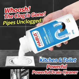 Kitchen Sink Drain Cleaner, Garbage Disposal Cleaner, Powerful Grease Dissolver, Plunger Stoppage Solution, Dishwasher Basin Clog Remover, Essential Home Tool, Household Plumbing Cleaner