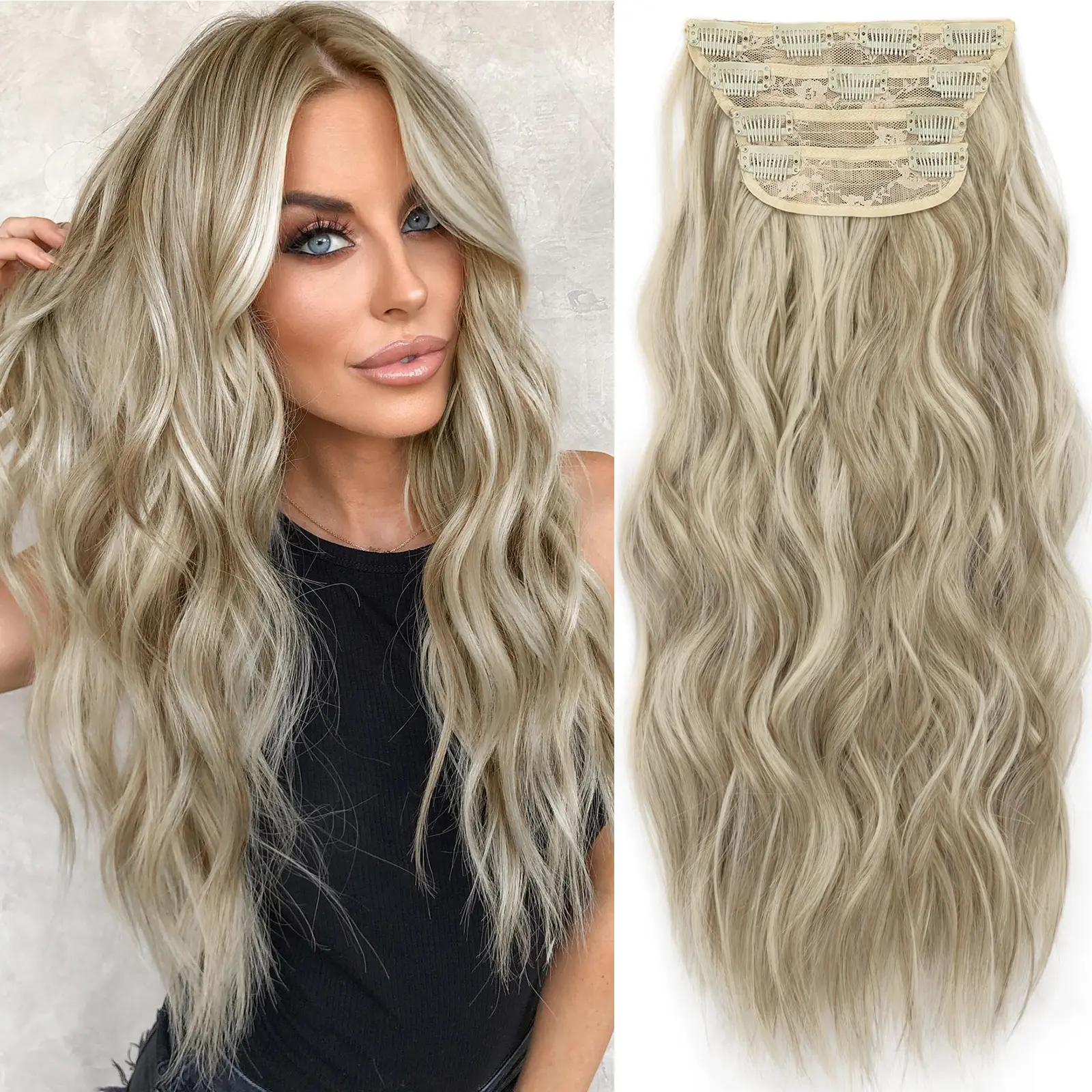 Dirty Blonde Mix Bleach Blonde