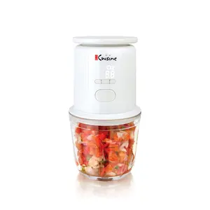 Euro Cuisine Cordless Rechargeable Food Chopper with Scale