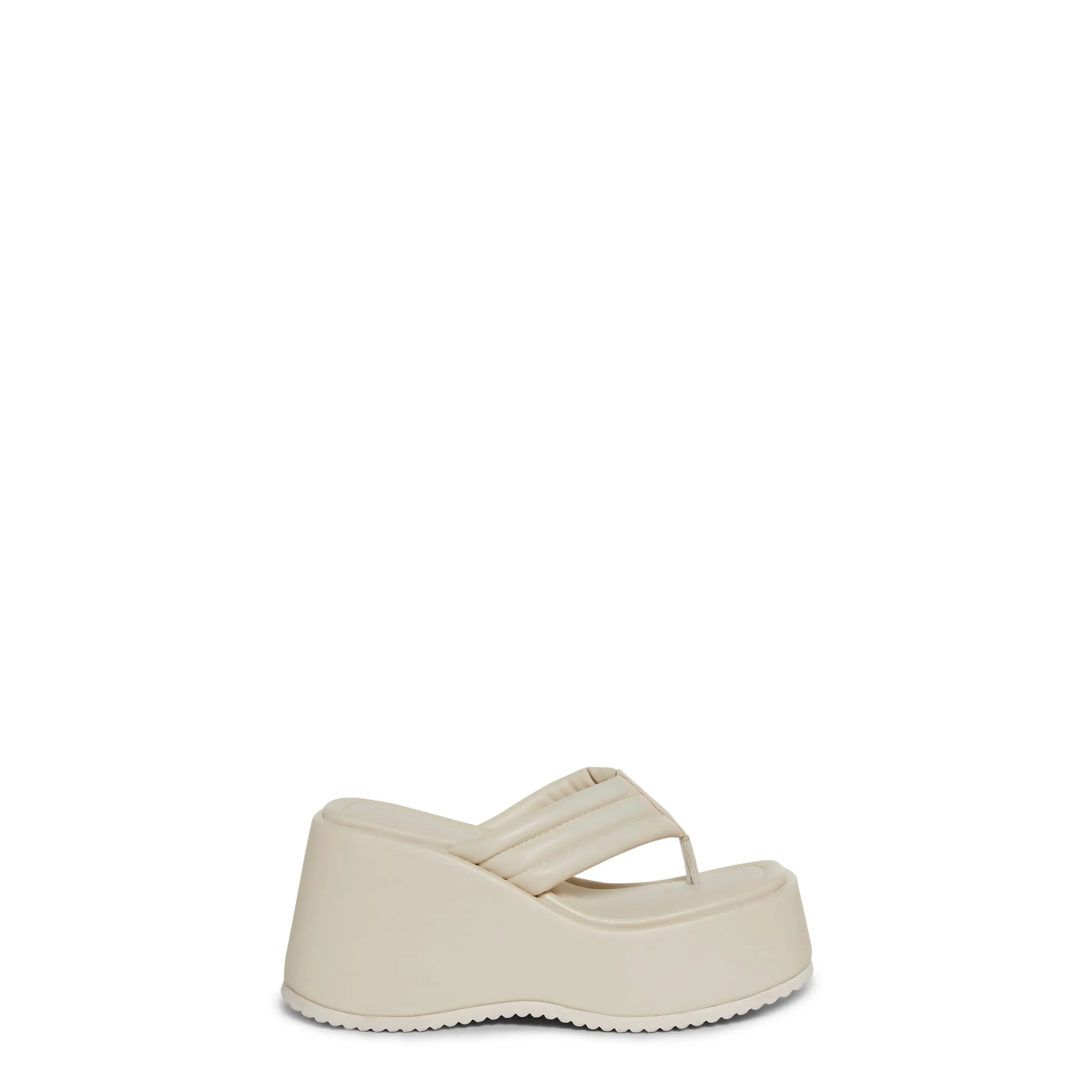 Happy Greetings Platform Sandals - Off White