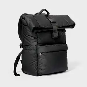 Open Story Backpack School 15"-Laptop Water Resistant Puffer 16"