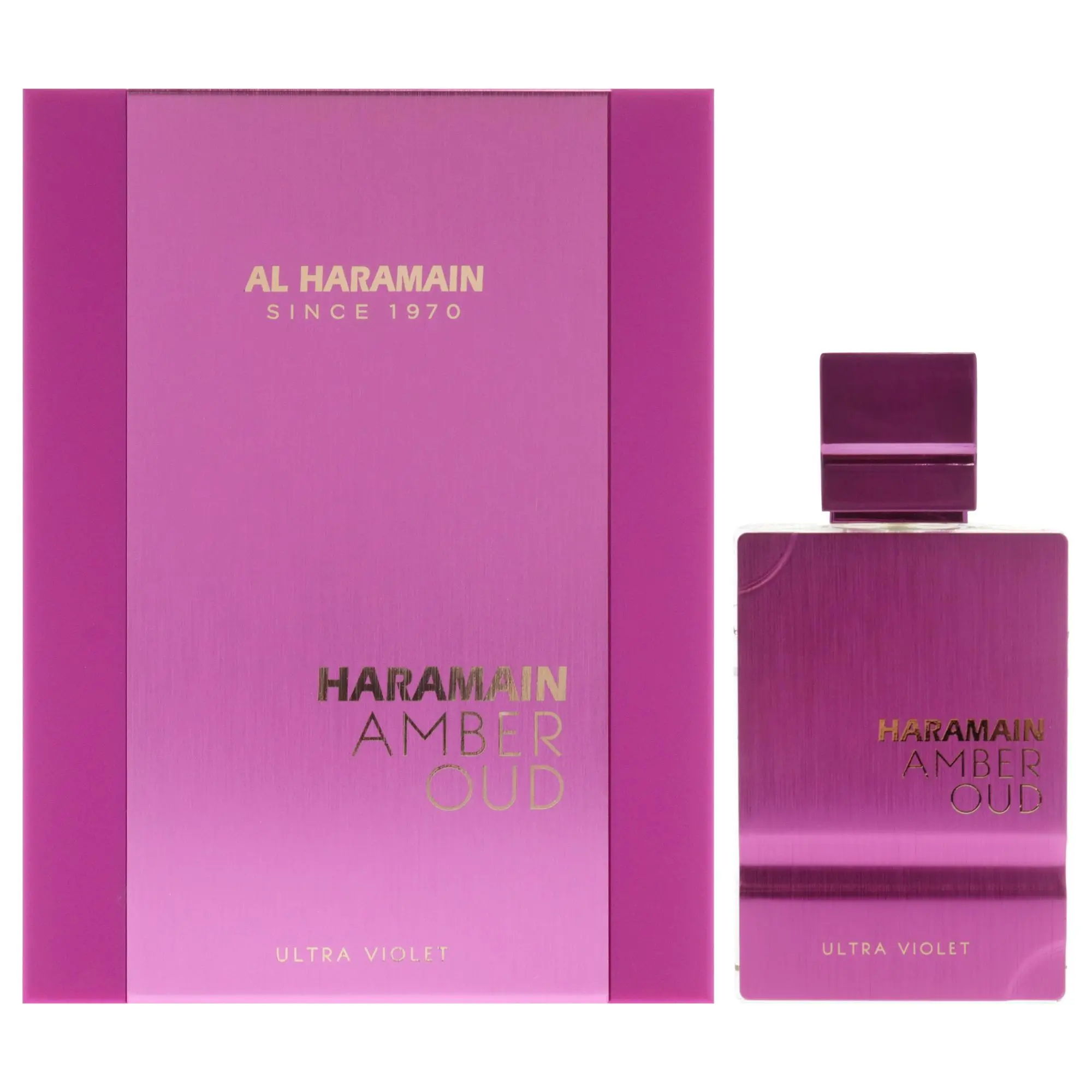 Al Haramain Amber Oud - Ultra Violet Unisex EDP Spray, 2oz Bottle, Enhances Charm