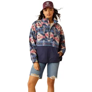 Ariat Women's Whisper Pullover Grey Print Jacket