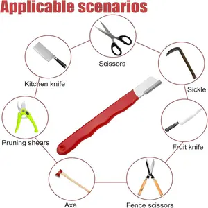 Portable Handheld Knife Sharpener Set, Quick Pocket Sharpening Tool for All Blades, Kitchenware, Kitchen Tools, Outdoor Tools, Gardening Shears, Lawn Mower Blades