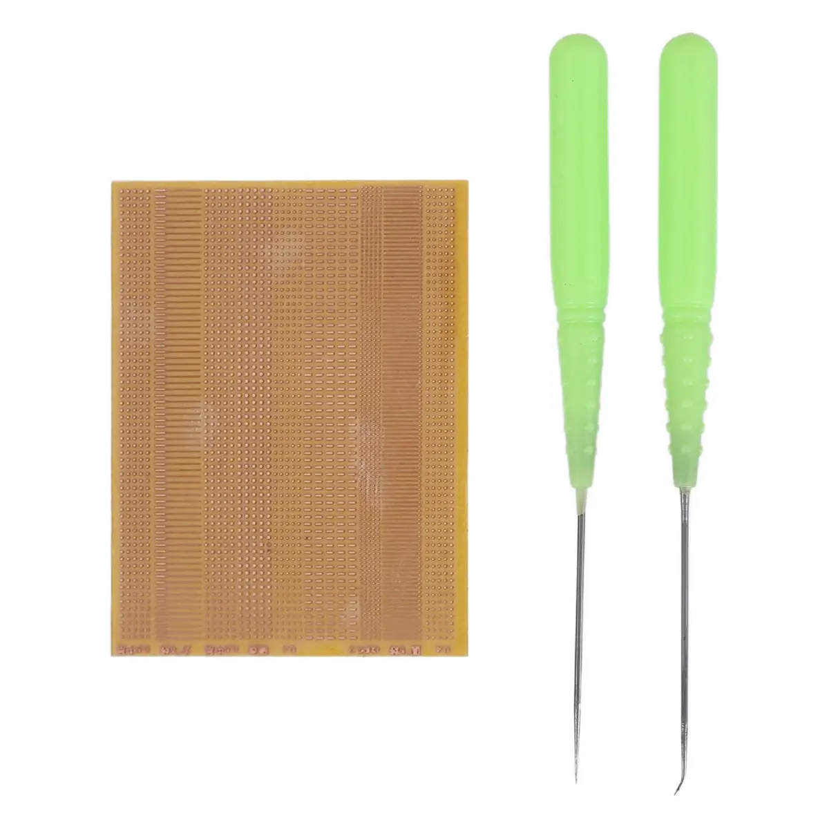 Metal Soldering Lug Set for Seamless Repairing Dot-Faded Pads on IC & BGA PCBs - 3-in-1 Rework Tool with Needles for a Firm Connection