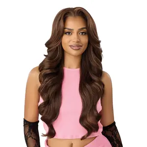 Outre HD Lace Frontal Wig Perfect Hairline Glueless Fully Hand-Tied 13X6 True Frontal Peak 719