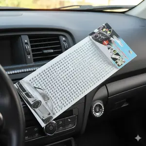 4mm Self-Adhesive Rhinestone Stickers, DIY Craft Gems for Phone Cases, Nail Art, Car Interior Decor, High Refractive Index Sparkle Diamonds, Multi-Surface Adhesive Fashion Decoration